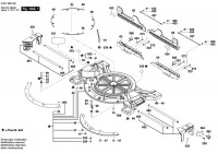 Bosch 3 601 M23 671 GCM 12 GDL Slide Mitre Saw 230 V / GB Spare Parts GCM12GDL